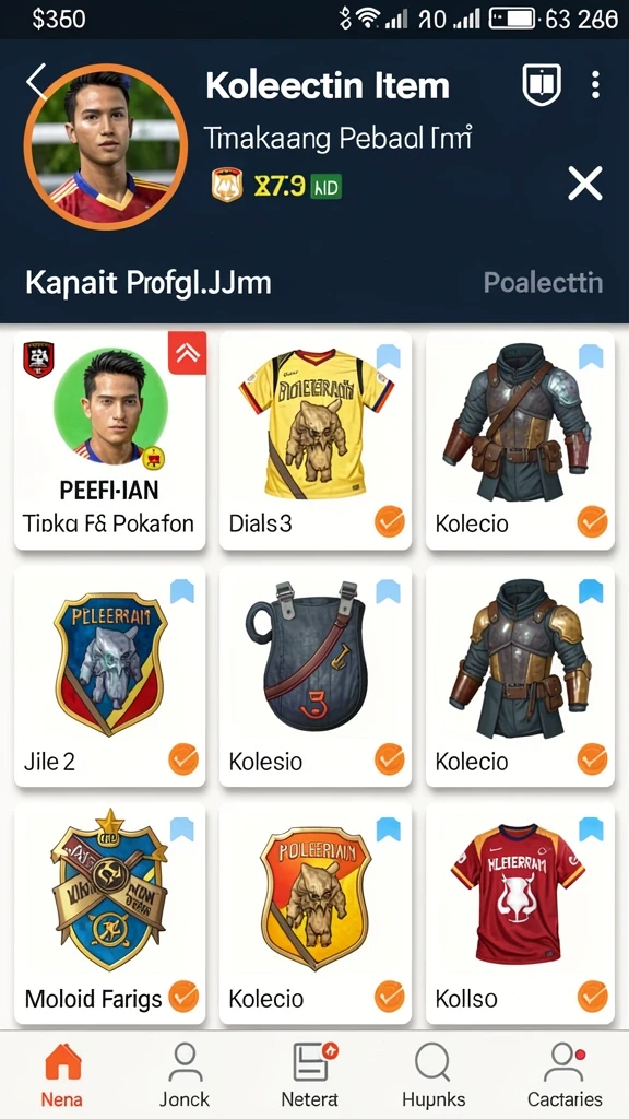 daya138 - Tampilan antarmuka pengguna yang modern dan menarik.
