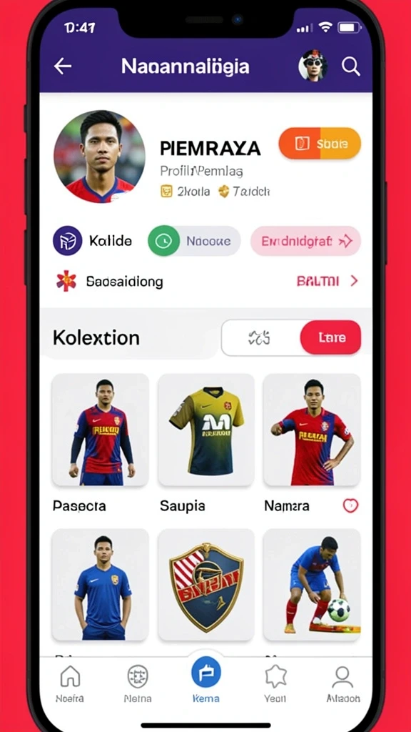 idebet - Fitur live streaming untuk pengalaman lebih interaktif.